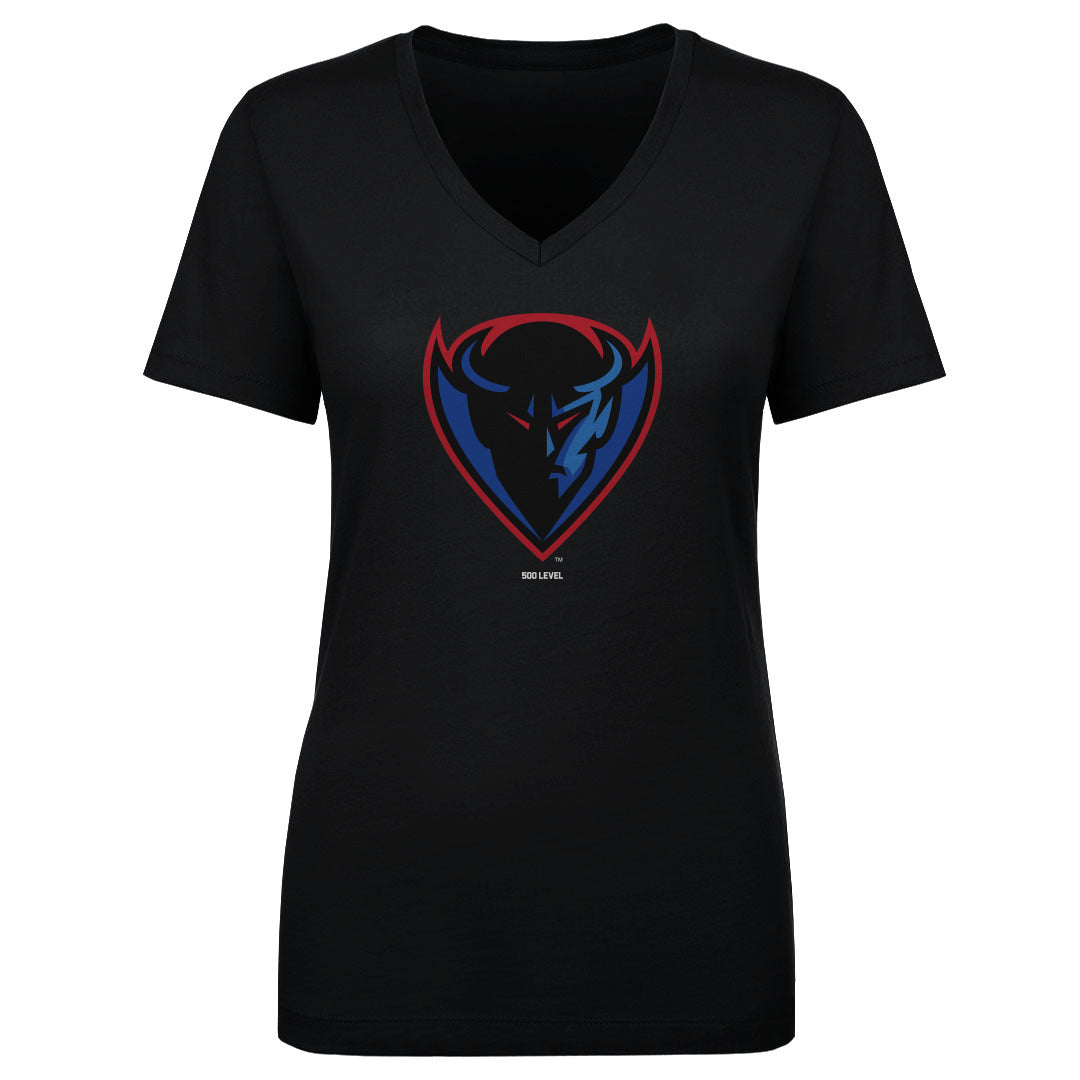 DePaul Blue Demons Primary Logo V-Neck Tee