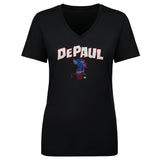 Women's DePaul Blue Demons Billy Basketball V-Neck