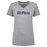 DePaul Blue Demons Wordmark WHT