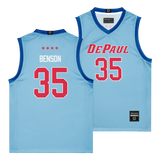 DePaul Men's Basketball Nj Benson City Connect Jersey