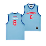 DePaul Men's Basketball Jonas Johnson City Connect Jersey